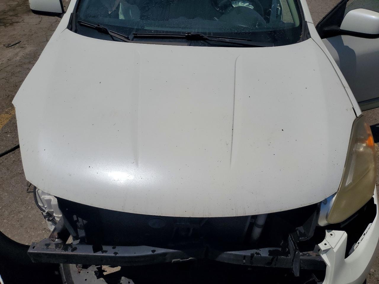 2013 Nissan Rogue S/sv White vin: JN8AS5MT3DW023232