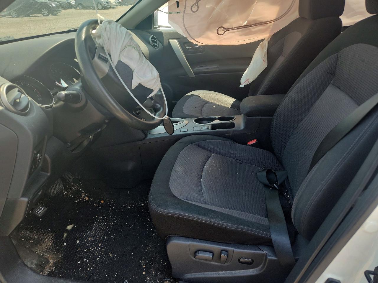 2013 Nissan Rogue S/sv White vin: JN8AS5MT3DW023232