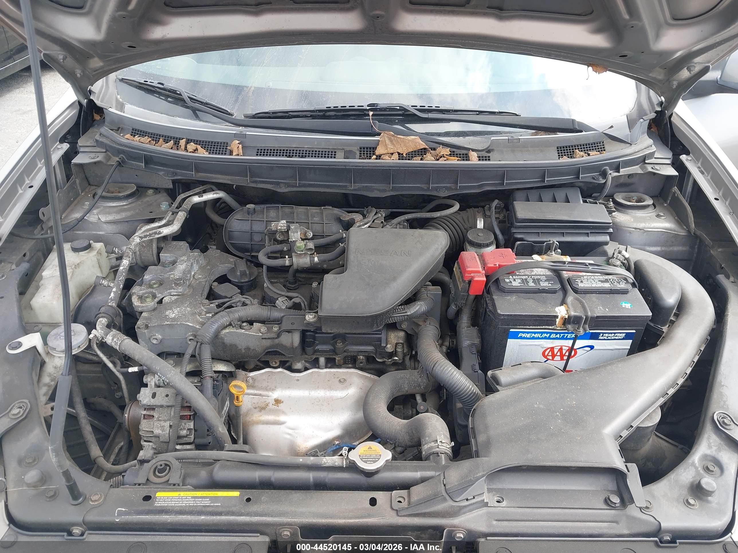 2013 Nissan Rogue S Gray vin: JN8AS5MT3DW030603