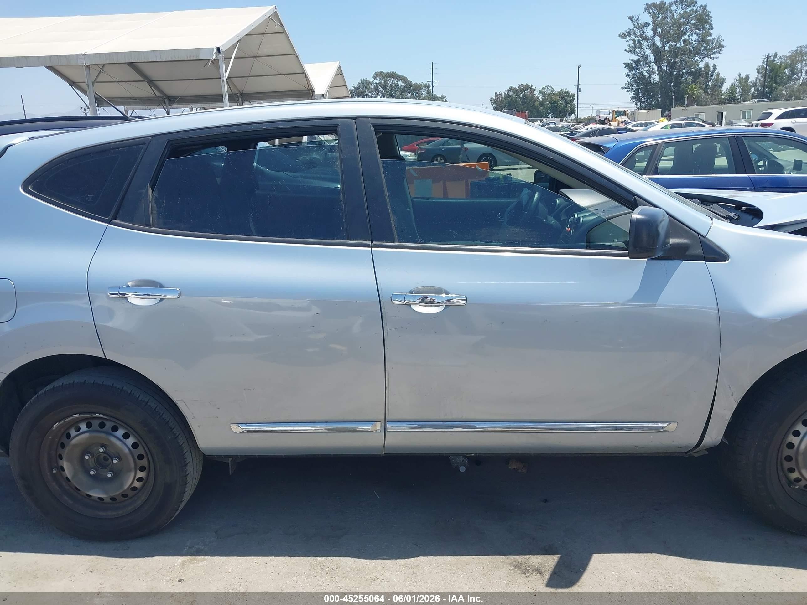 2013 Nissan Rogue S Light Blue vin: JN8AS5MT3DW031542
