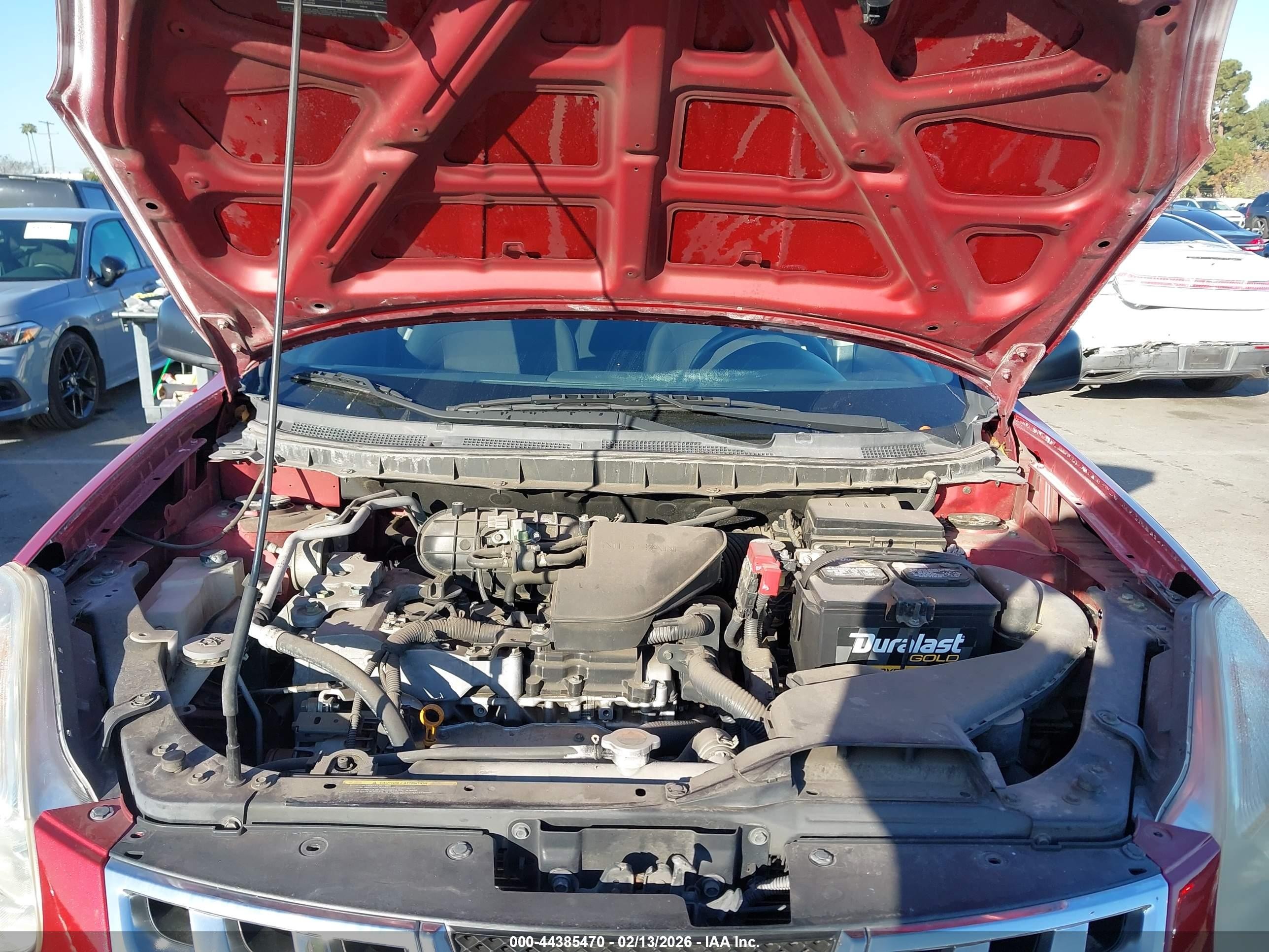 2013 Nissan Rogue S Red vin: JN8AS5MT3DW043366