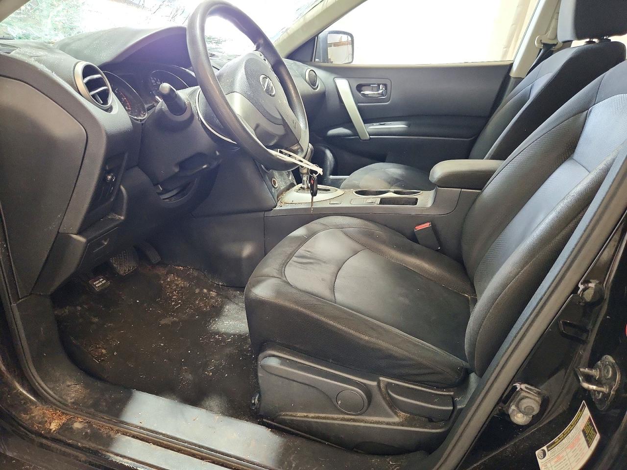 2013 Nissan Rogue S Черный vin: JN8AS5MT3DW511077