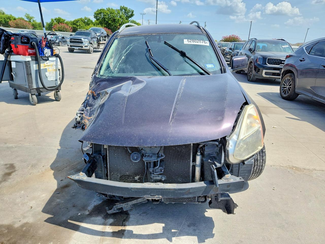 2013 Nissan Rogue S Purple vin: JN8AS5MT3DW513170