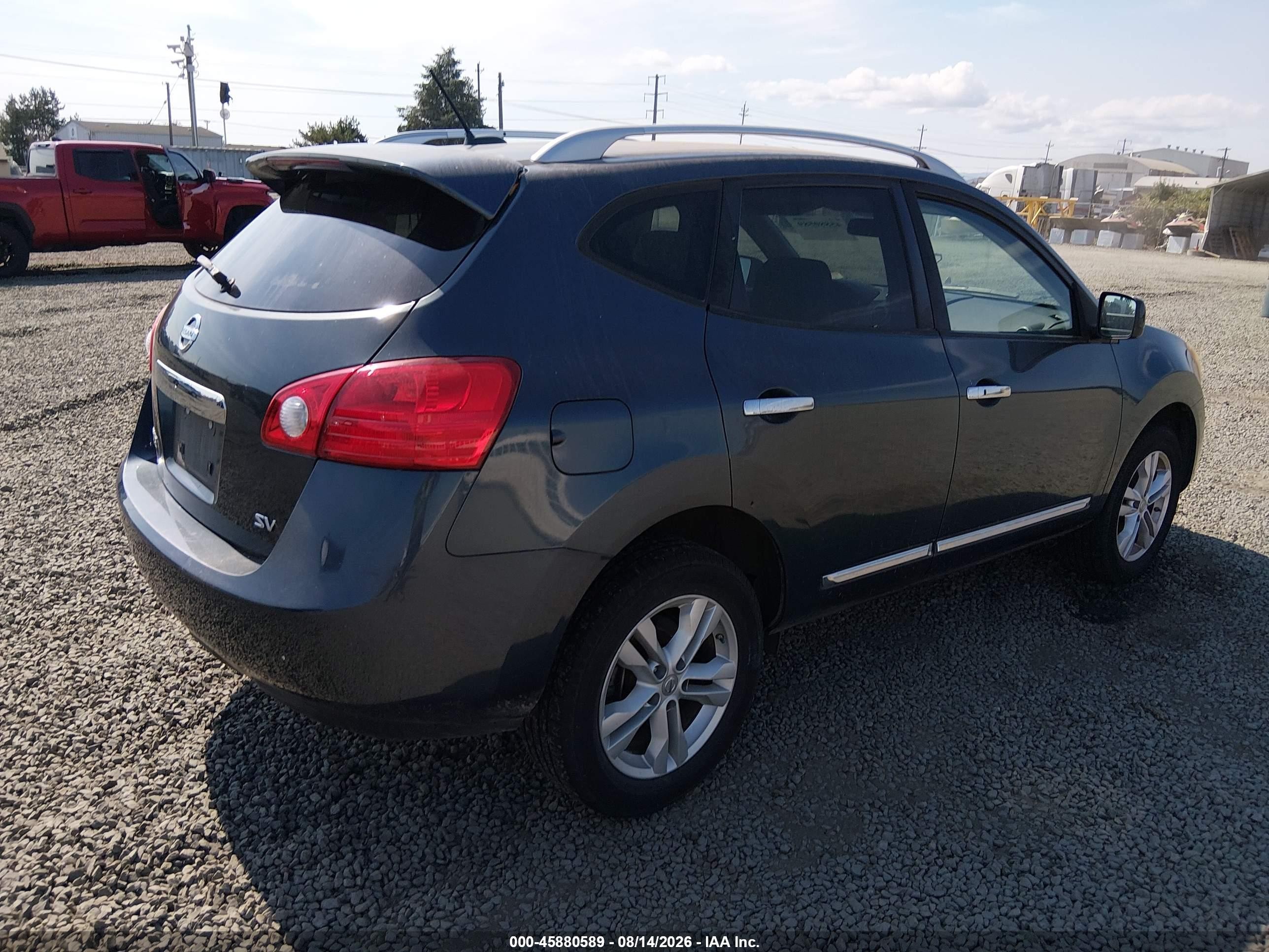 2013 Nissan Rogue Sv Dark Blue vin: JN8AS5MT3DW515114