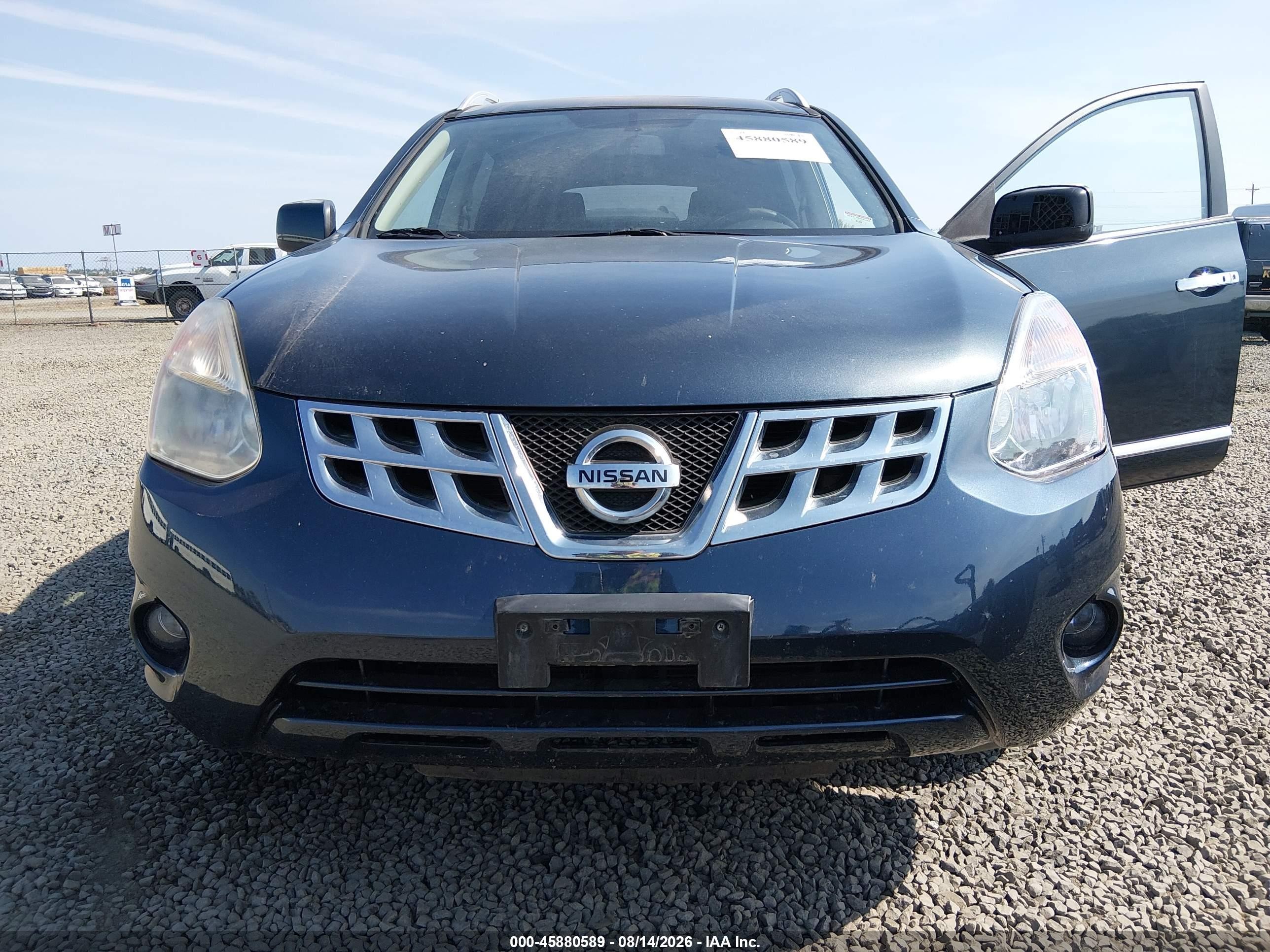 2013 Nissan Rogue Sv Dark Blue vin: JN8AS5MT3DW515114