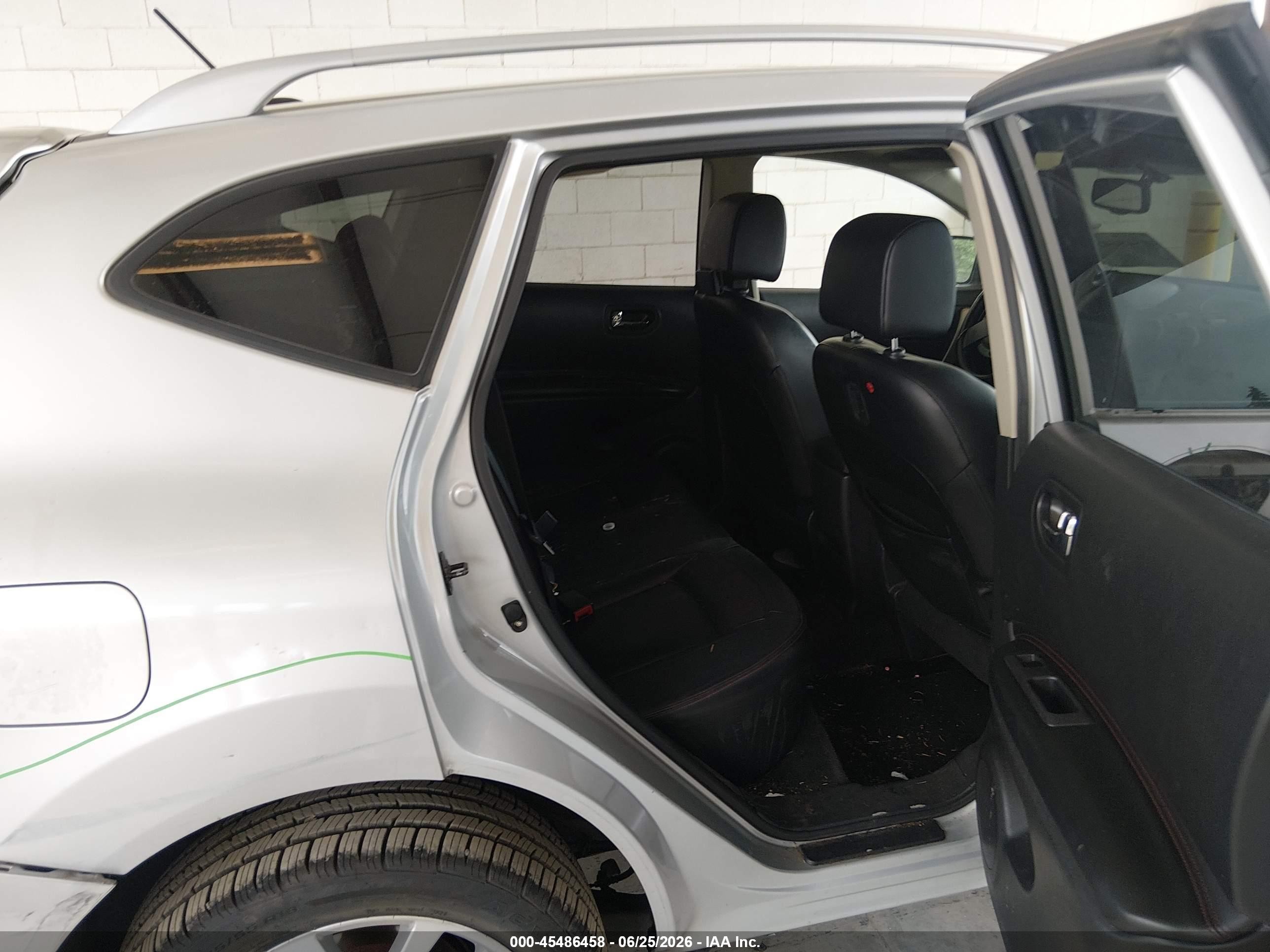 2013 Nissan Rogue Sv W/sl Pkg Silver vin: JN8AS5MT3DW517414