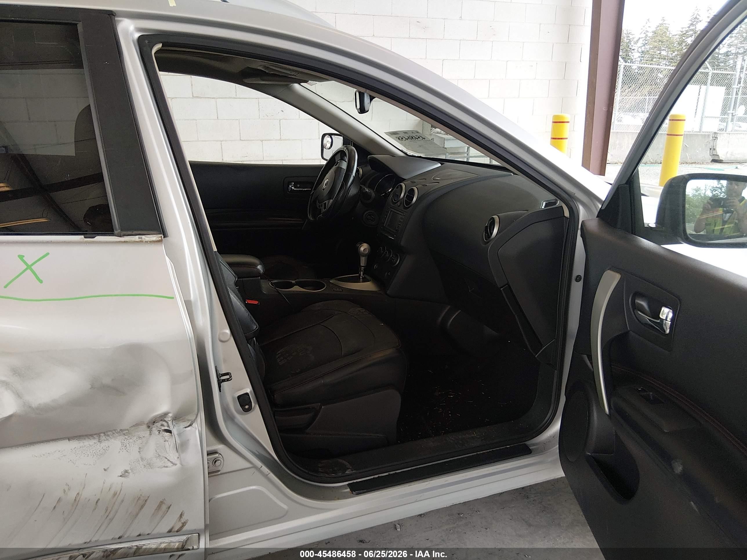 2013 Nissan Rogue Sv W/sl Pkg Silver vin: JN8AS5MT3DW517414