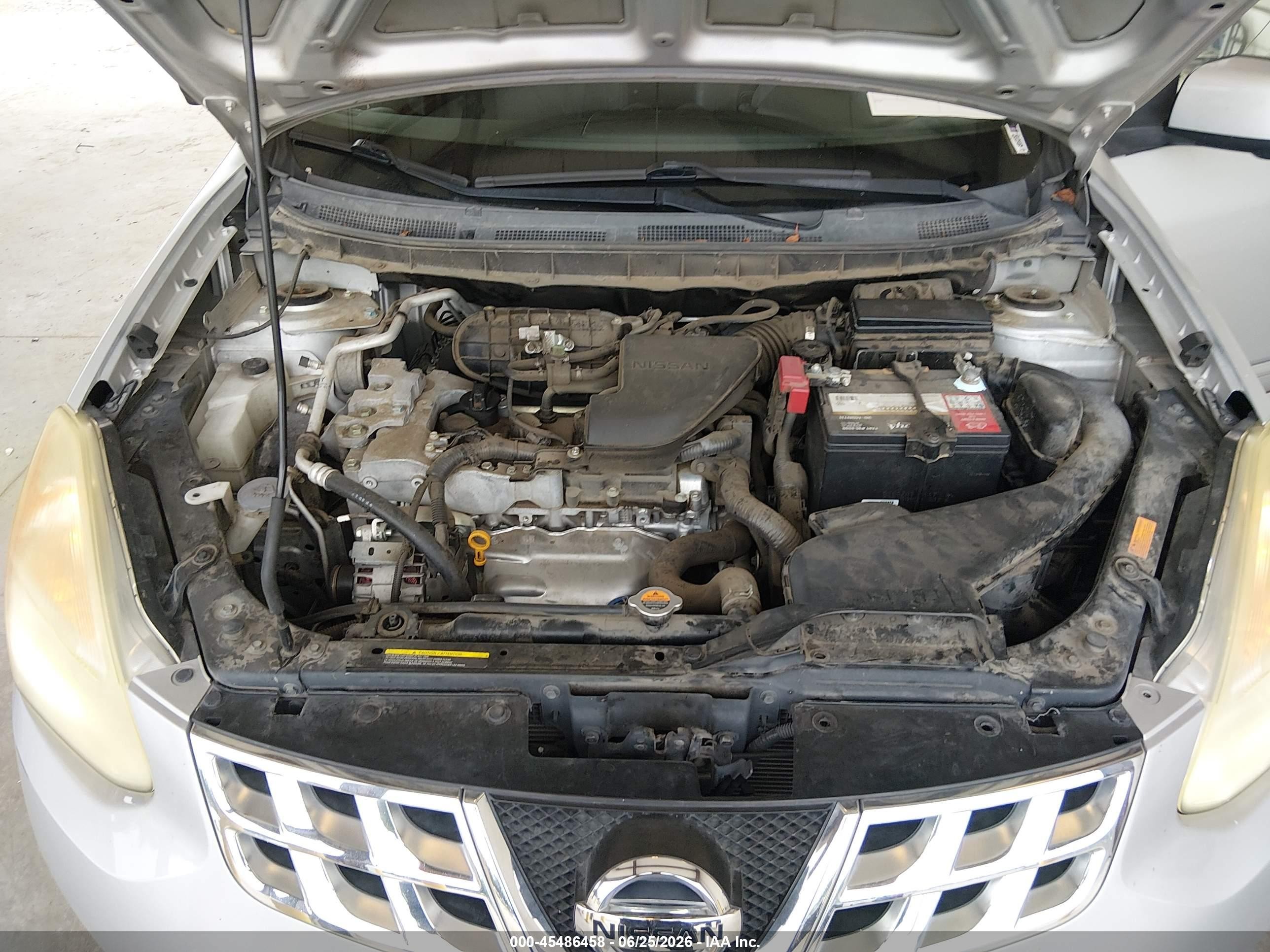 2013 Nissan Rogue Sv W/sl Pkg Silver vin: JN8AS5MT3DW517414