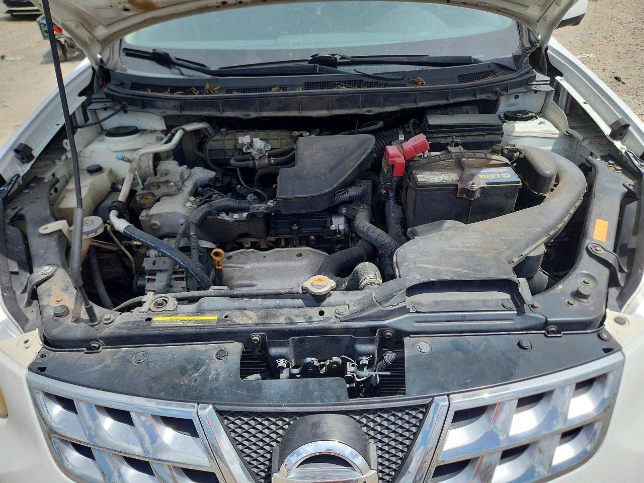 2013 Nissan Rogue S White vin: JN8AS5MT3DW521687