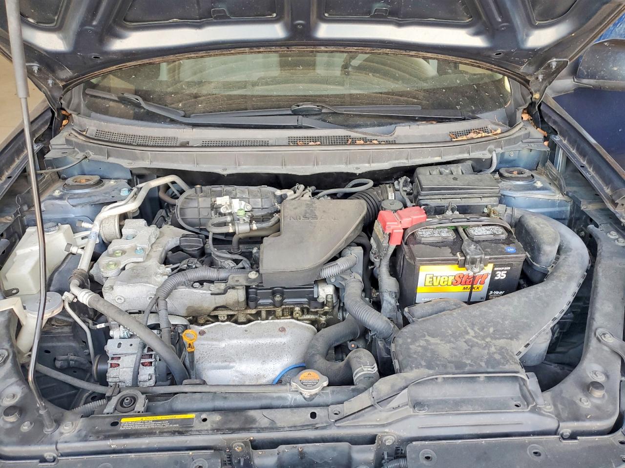 2013 Nissan Rogue S Blue vin: JN8AS5MT3DW527487