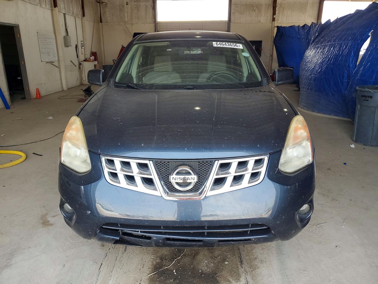 2013 Nissan Rogue S Blue vin: JN8AS5MT3DW527487