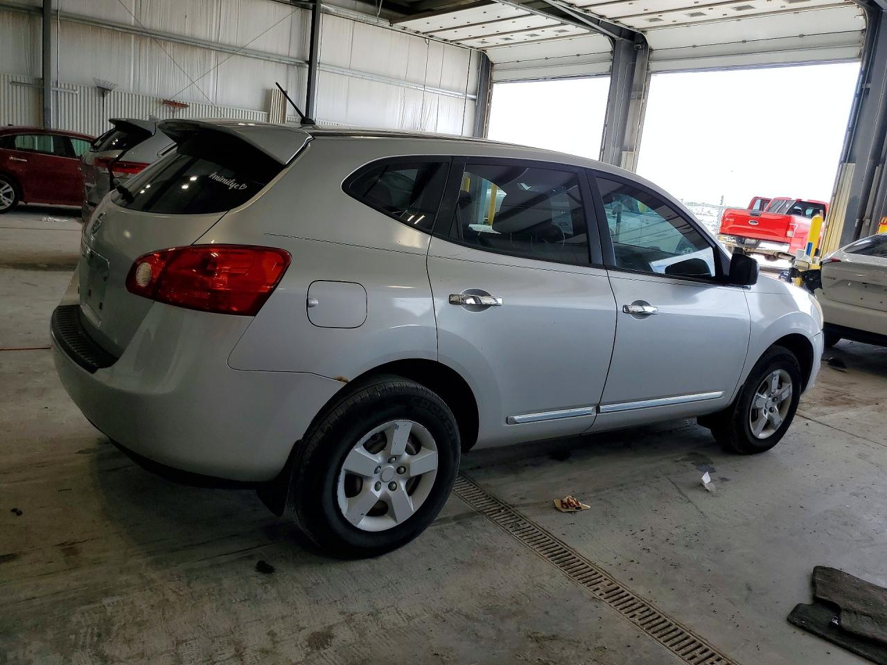 2013 Nissan Rogue Silver vin: JN8AS5MT3DW533015