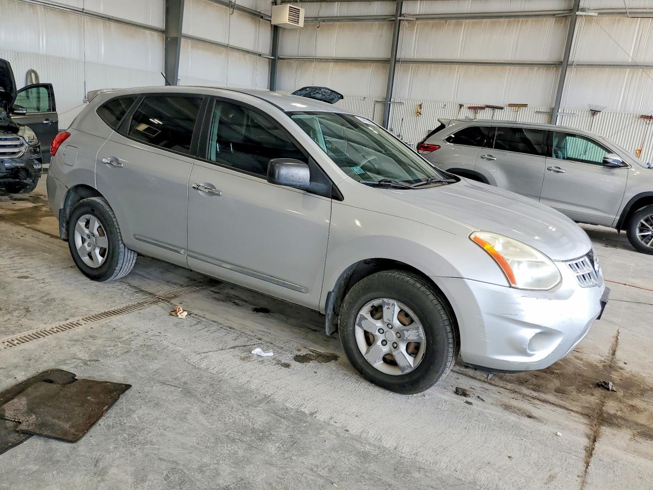 2013 Nissan Rogue Silver vin: JN8AS5MT3DW533015