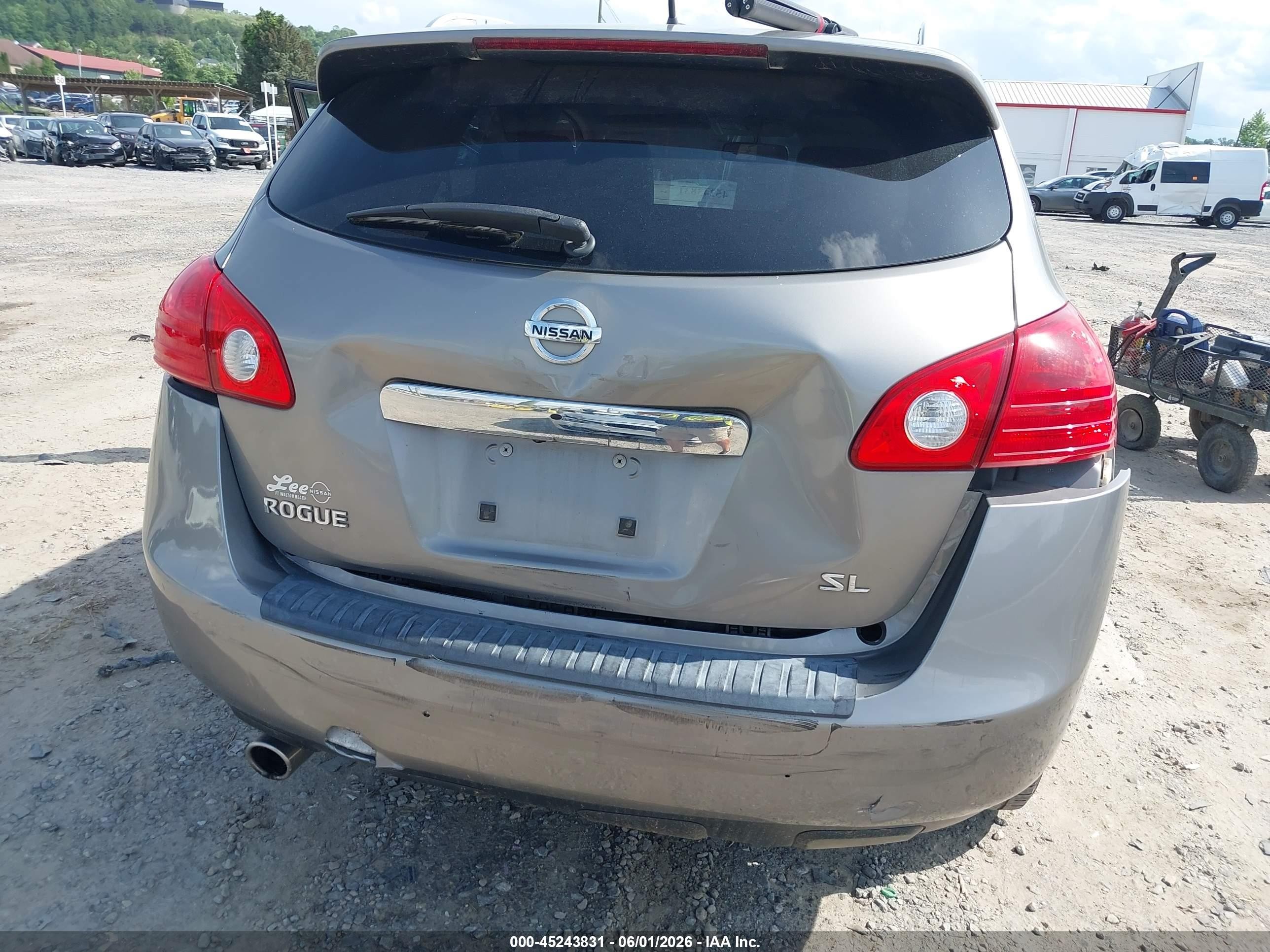 2013 Nissan Rogue Sv W/sl Pkg Silver vin: JN8AS5MT3DW533385
