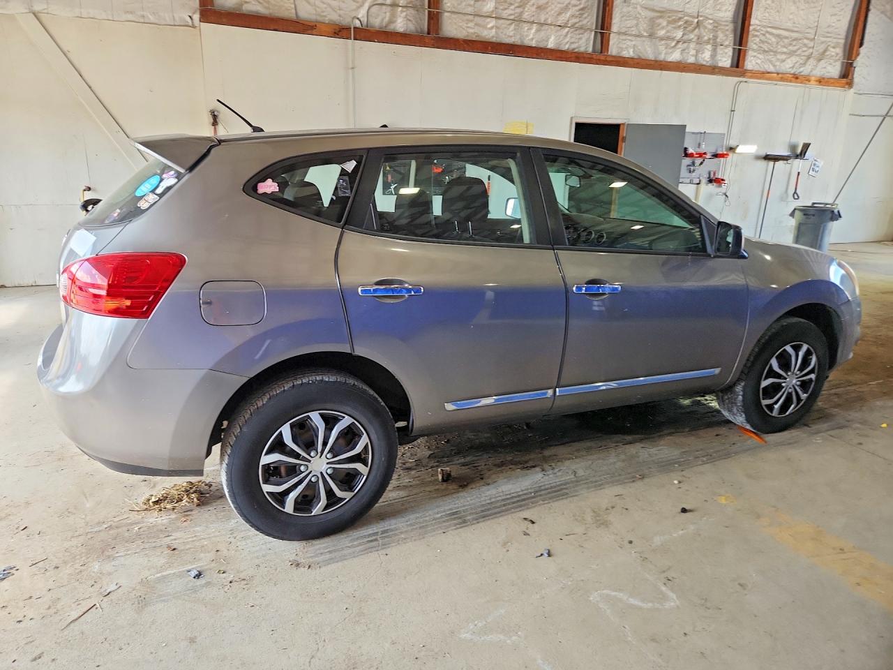 2013 Nissan Rogue S Gray vin: JN8AS5MT3DW540157
