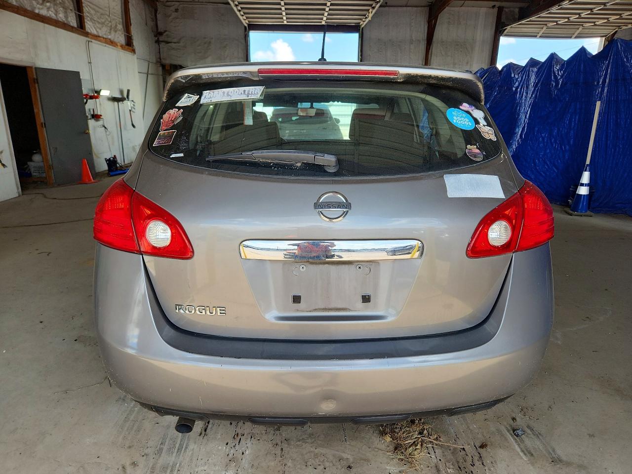 2013 Nissan Rogue S Gray vin: JN8AS5MT3DW540157