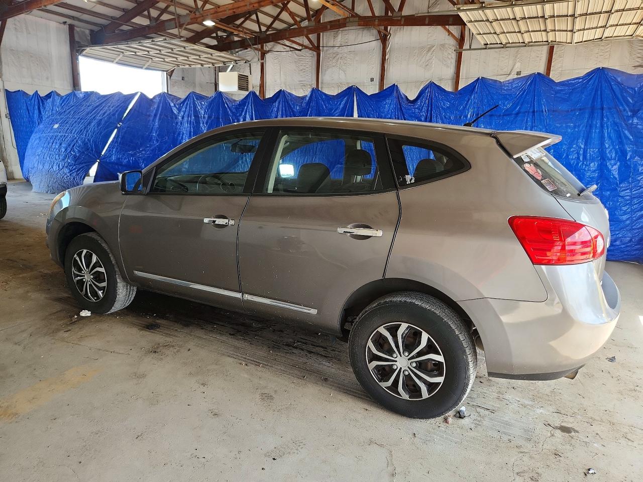 2013 Nissan Rogue S Gray vin: JN8AS5MT3DW540157