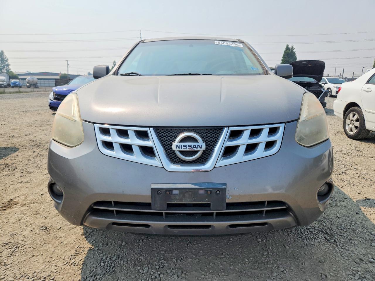 2013 Nissan Rogue S Gray vin: JN8AS5MT3DW540983