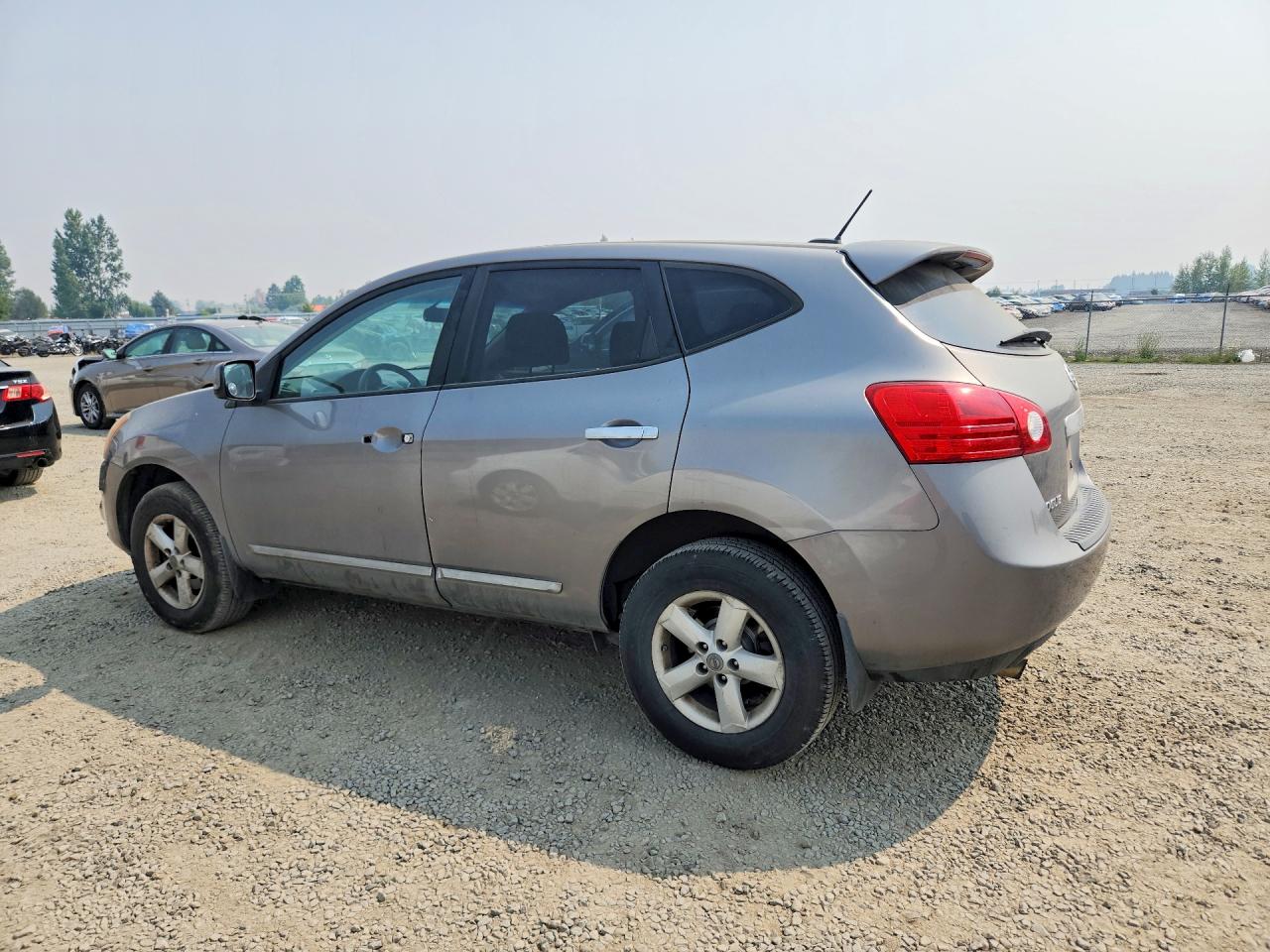 2013 Nissan Rogue S Gray vin: JN8AS5MT3DW540983