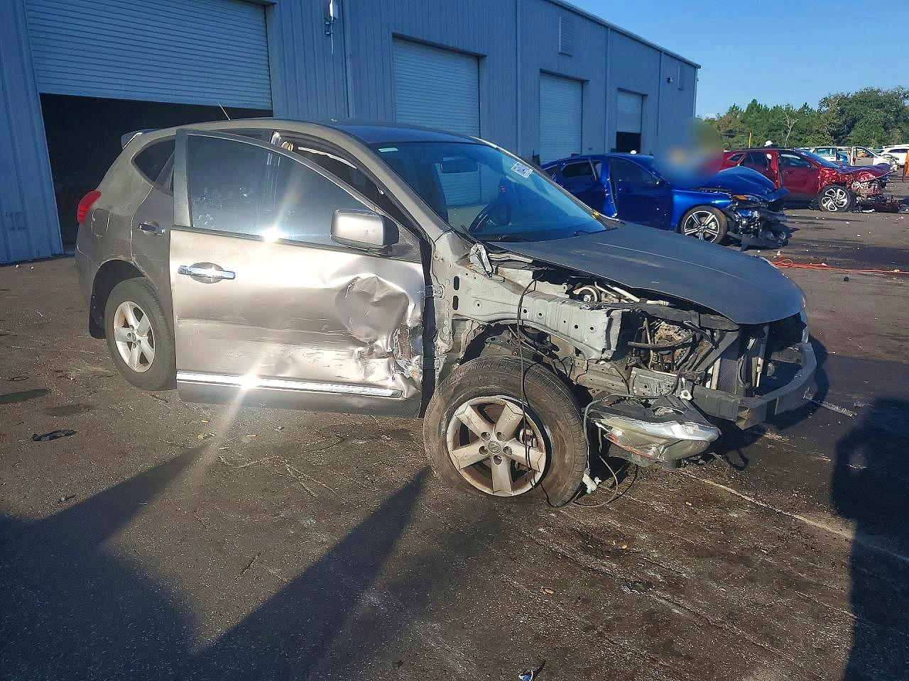2013 Nissan Rogue S Silver vin: JN8AS5MT3DW546668