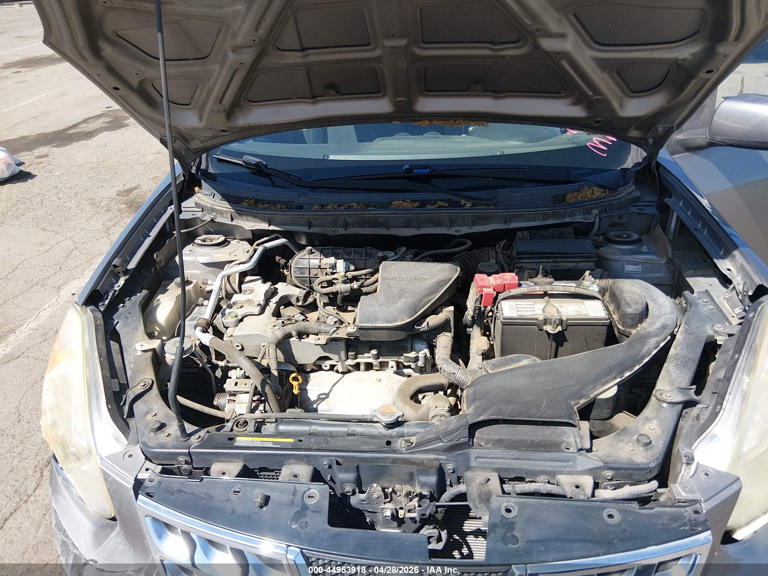 2013 Nissan Rogue S Gray vin: JN8AS5MT3DW551658