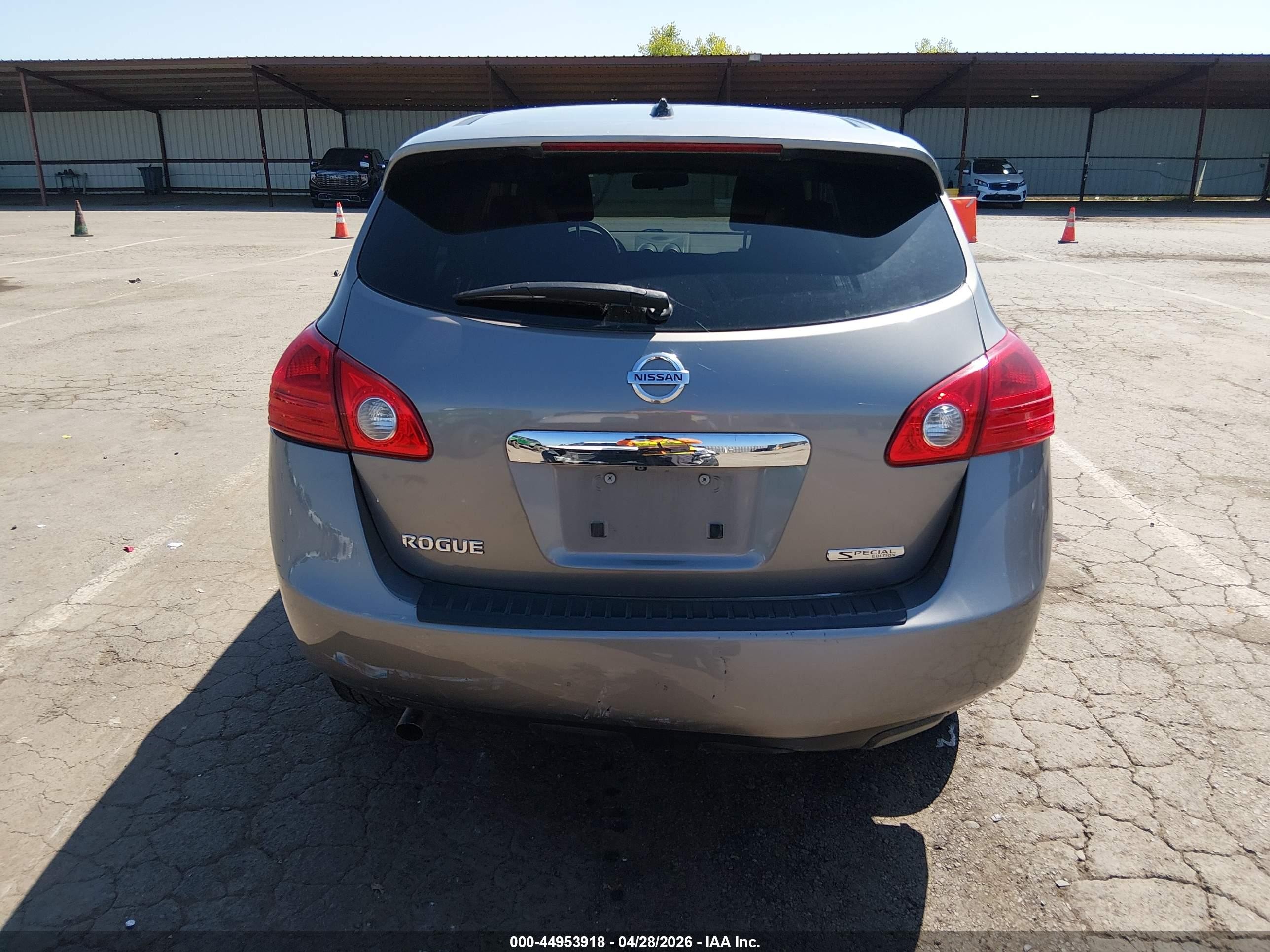 2013 Nissan Rogue S Gray vin: JN8AS5MT3DW551658