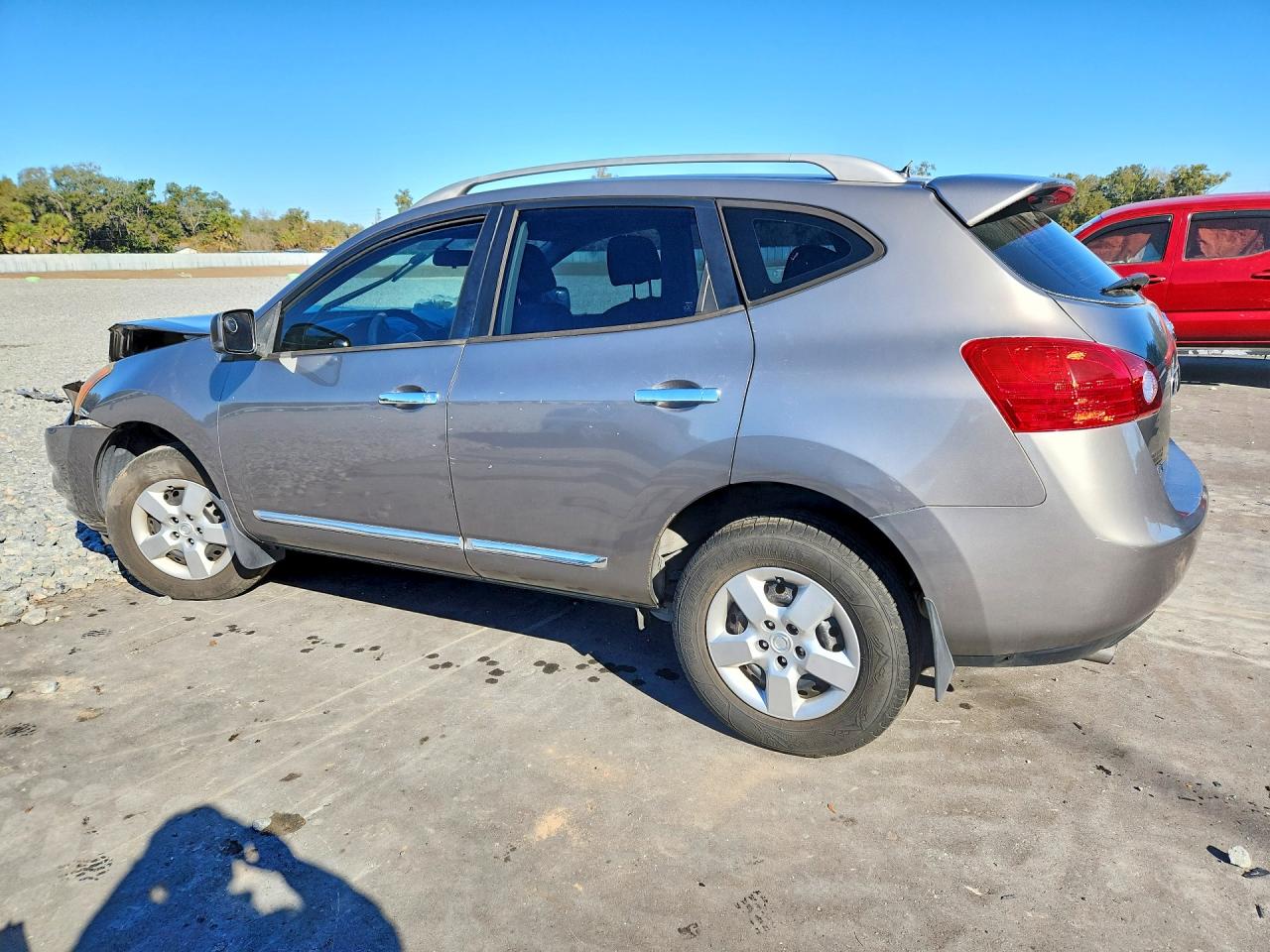 2014 Nissan Rogue Select S Gray vin: JN8AS5MT3EW101347