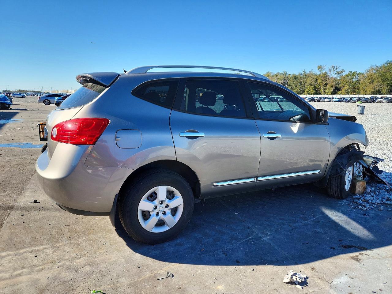 2014 Nissan Rogue Select S Gray vin: JN8AS5MT3EW101347