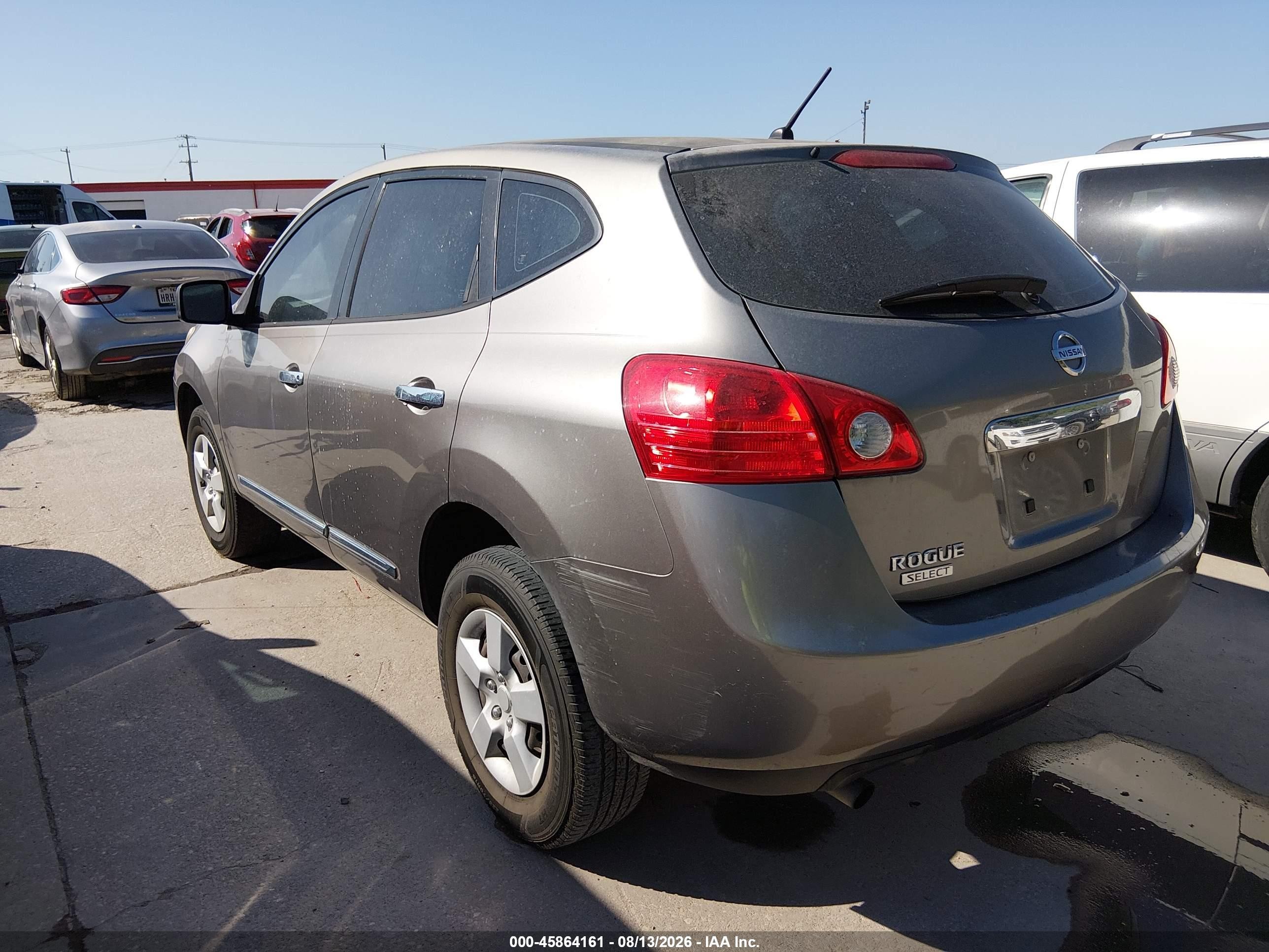 2014 Nissan Rogue Select S Коричневый vin: JN8AS5MT3EW603131
