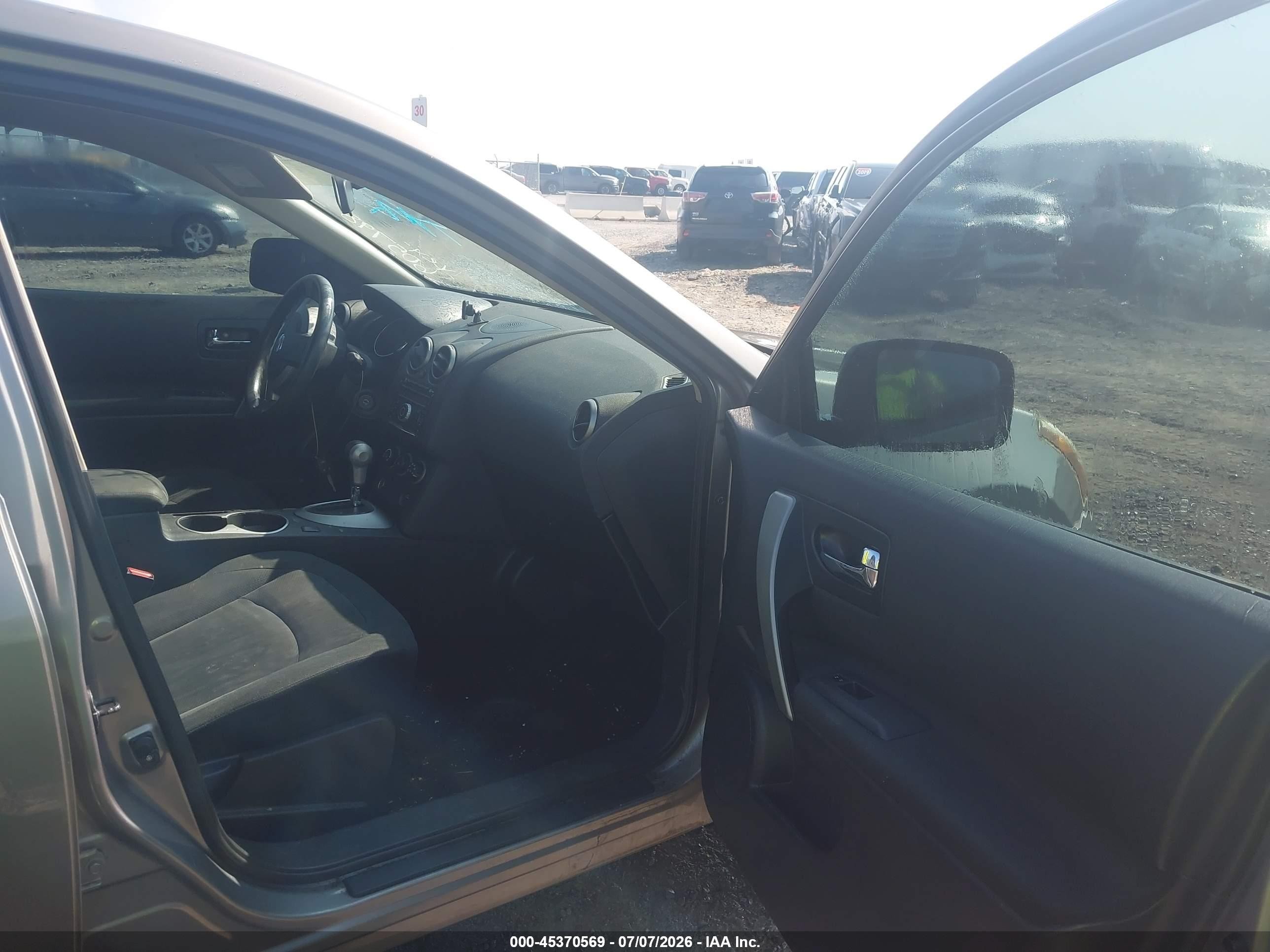 2014 Nissan Rogue Select S Gray vin: JN8AS5MT3EW605798