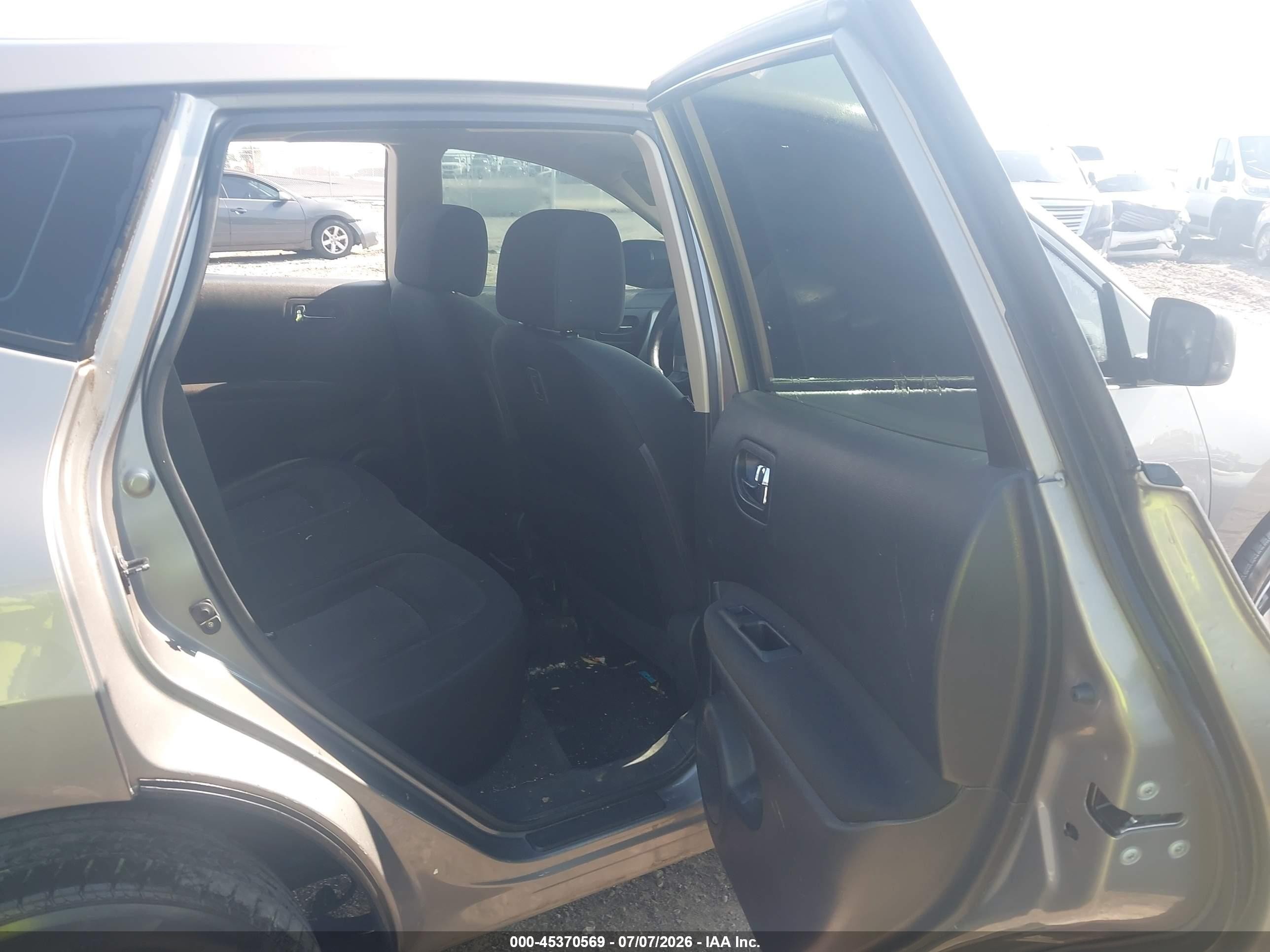2014 Nissan Rogue Select S Gray vin: JN8AS5MT3EW605798