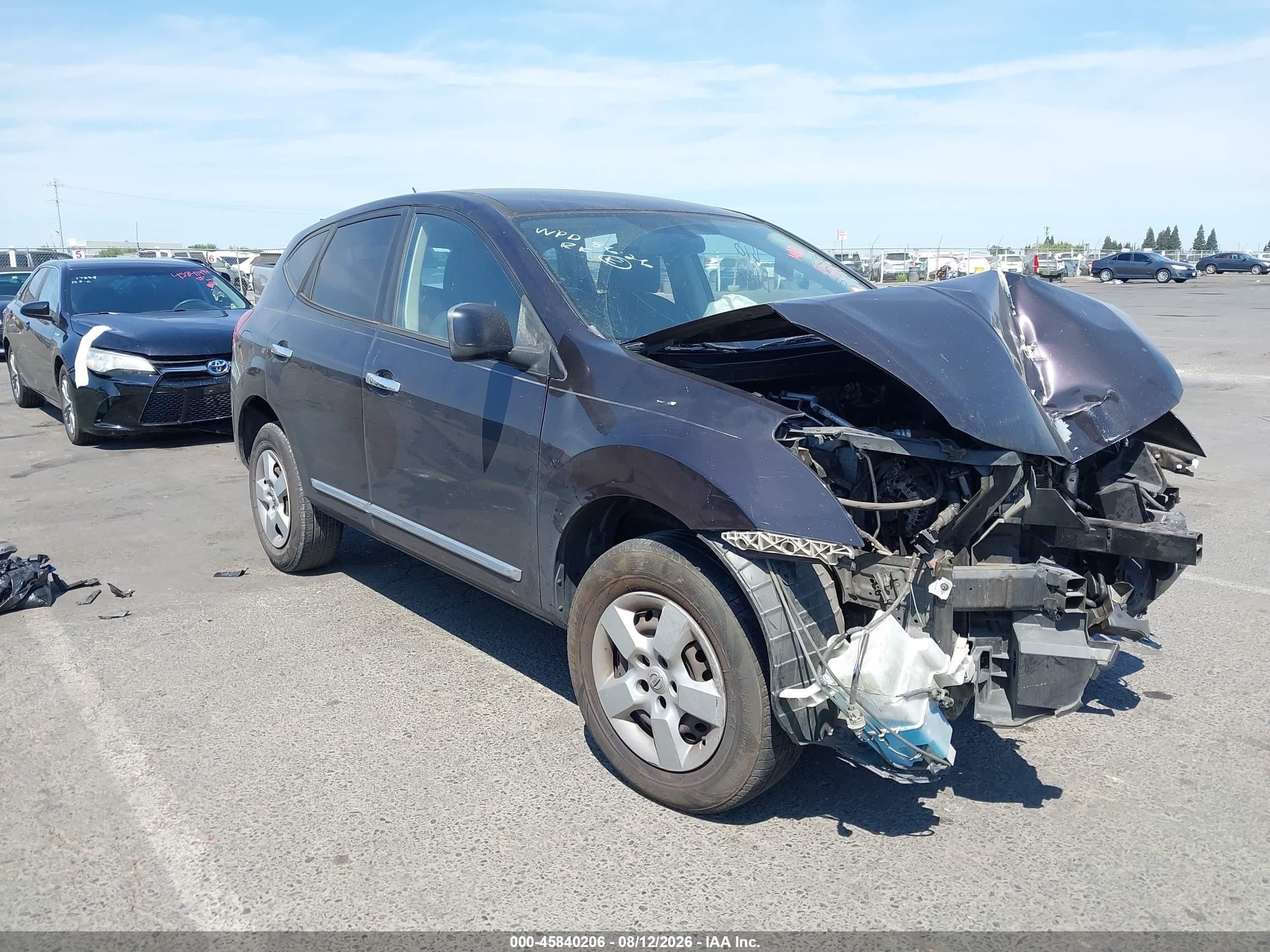 2014 Nissan Rogue Select S Purple vin: JN8AS5MT3EW606675