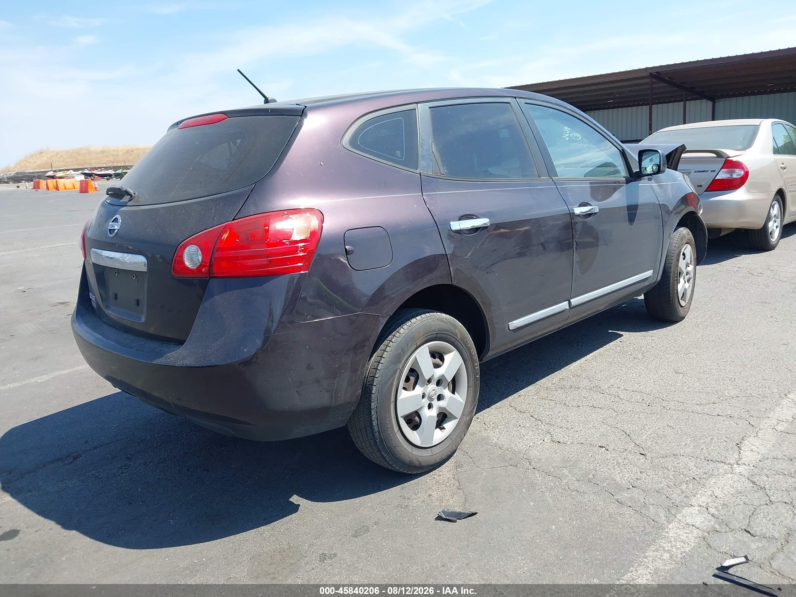 2014 Nissan Rogue Select S Purple vin: JN8AS5MT3EW606675