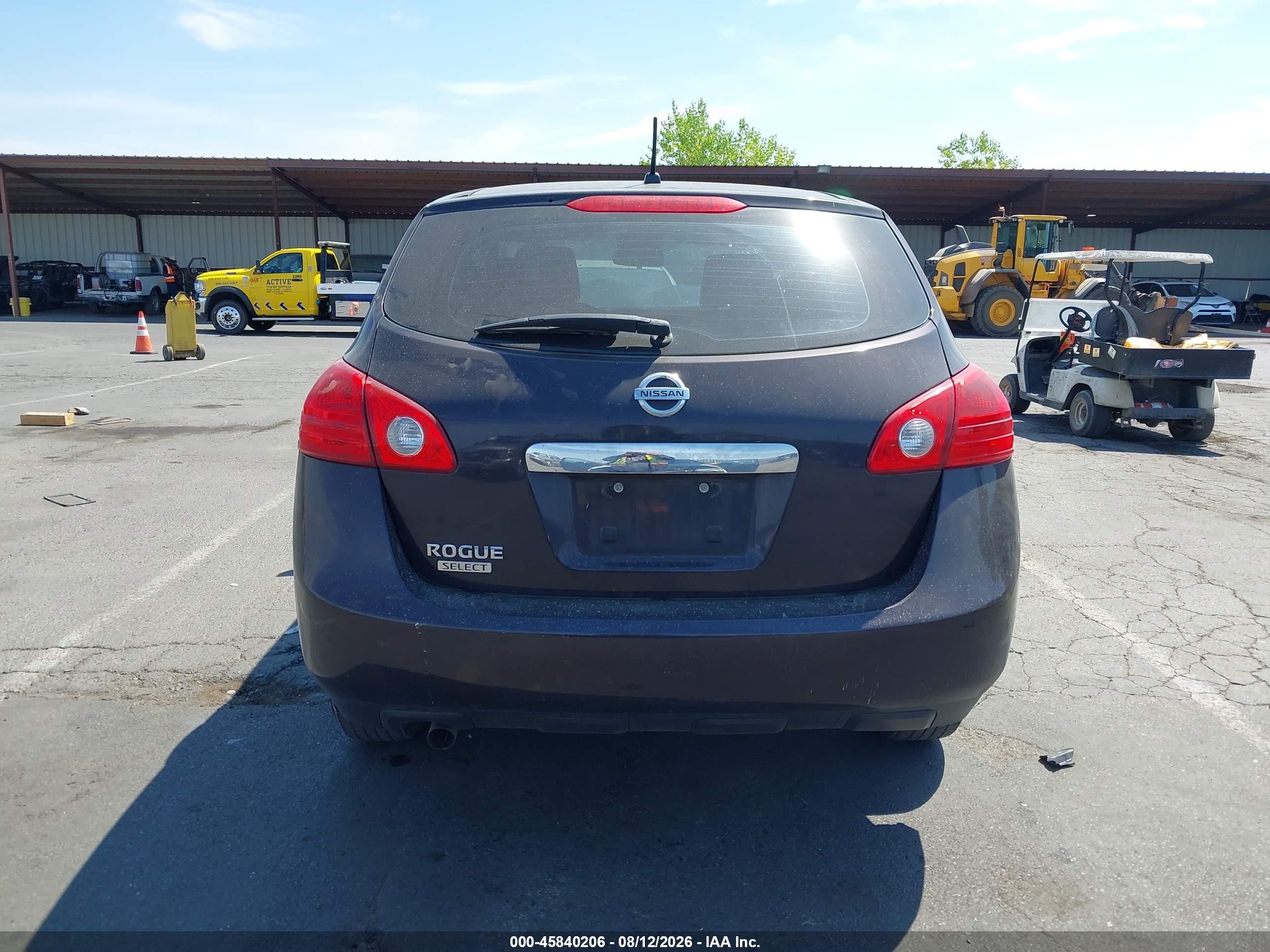 2014 Nissan Rogue Select S Purple vin: JN8AS5MT3EW606675