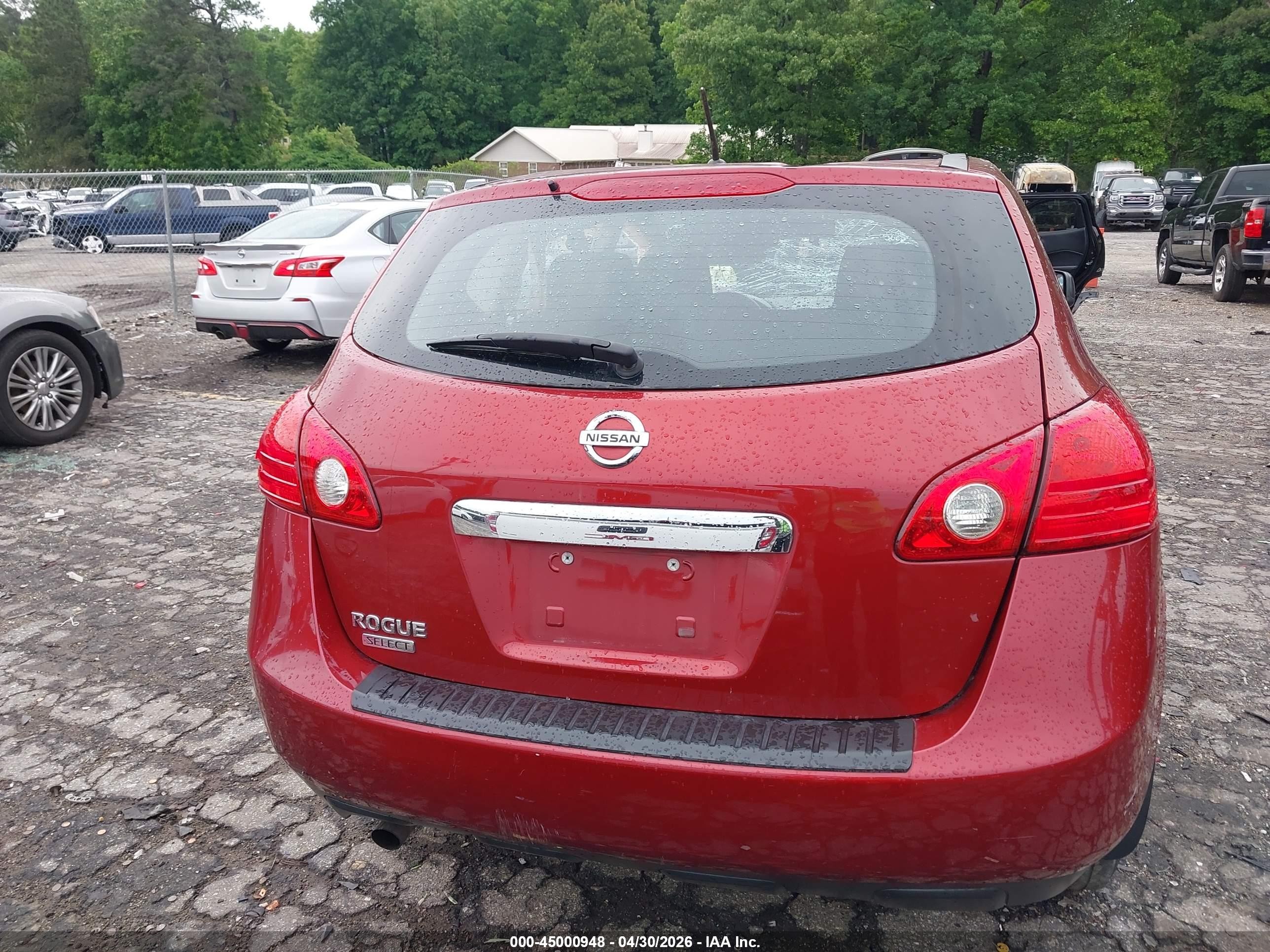 2014 Nissan Rogue Select S Maroon vin: JN8AS5MT3EW609365
