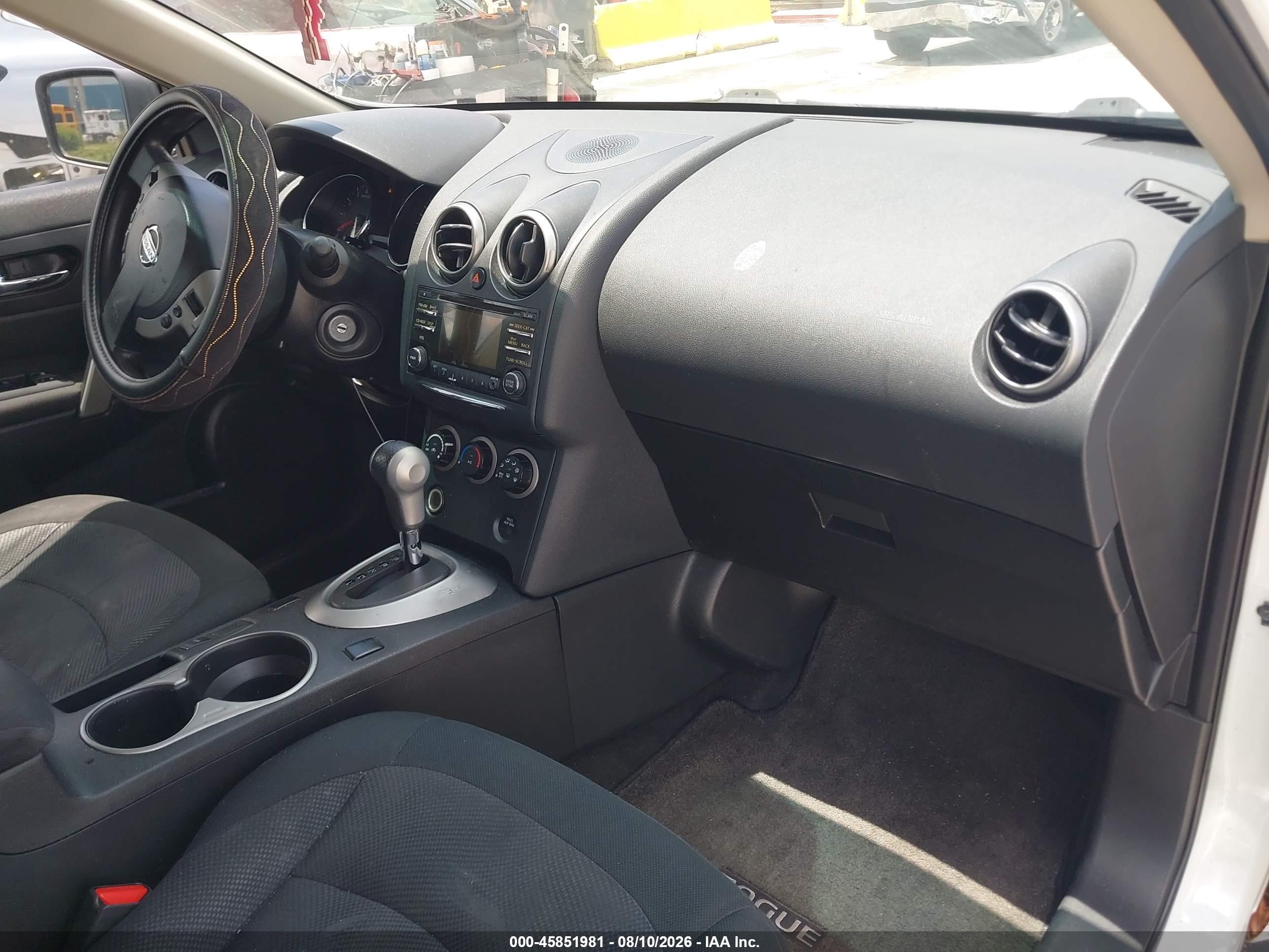 2014 Nissan Rogue Select S White vin: JN8AS5MT3EW618633