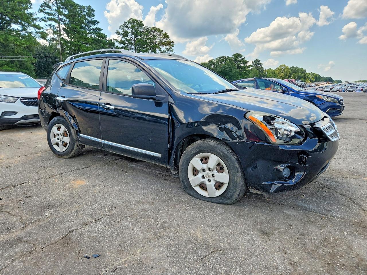 2014 Nissan Rogue Select S Black vin: JN8AS5MT3EW622939