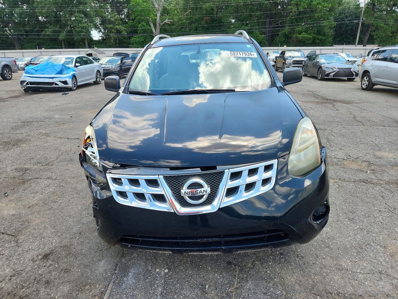 2014 Nissan Rogue Select S Black vin: JN8AS5MT3EW622939