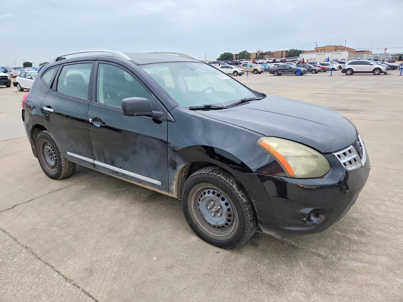 2014 Nissan Rogue Select S Black vin: JN8AS5MT3EW624349