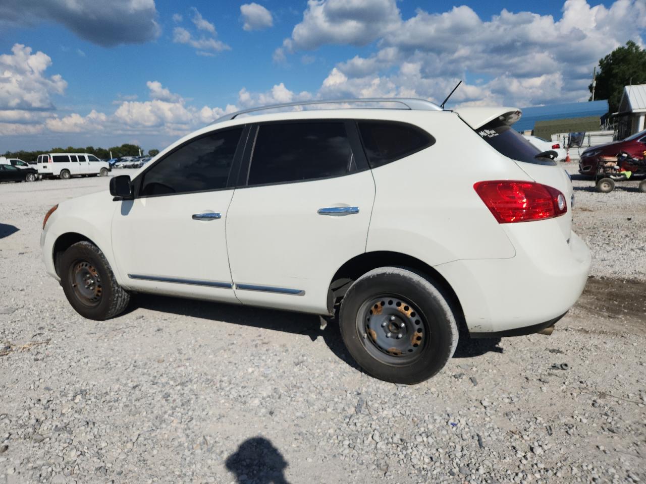 2015 Nissan Rogue Select S White vin: JN8AS5MT3FW151666