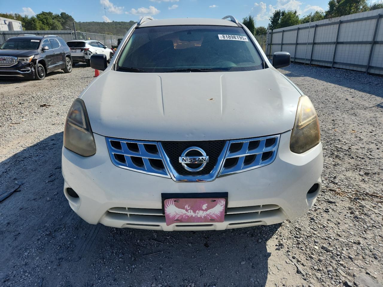 2015 Nissan Rogue Select S White vin: JN8AS5MT3FW151666