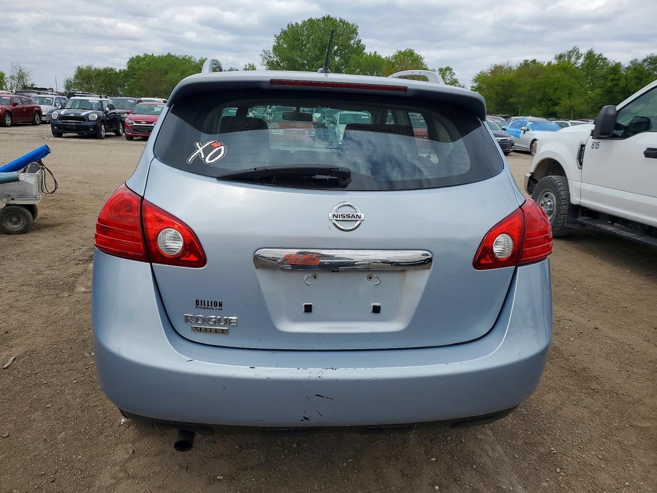 2015 Nissan Rogue Select S Blue vin: JN8AS5MT3FW156365