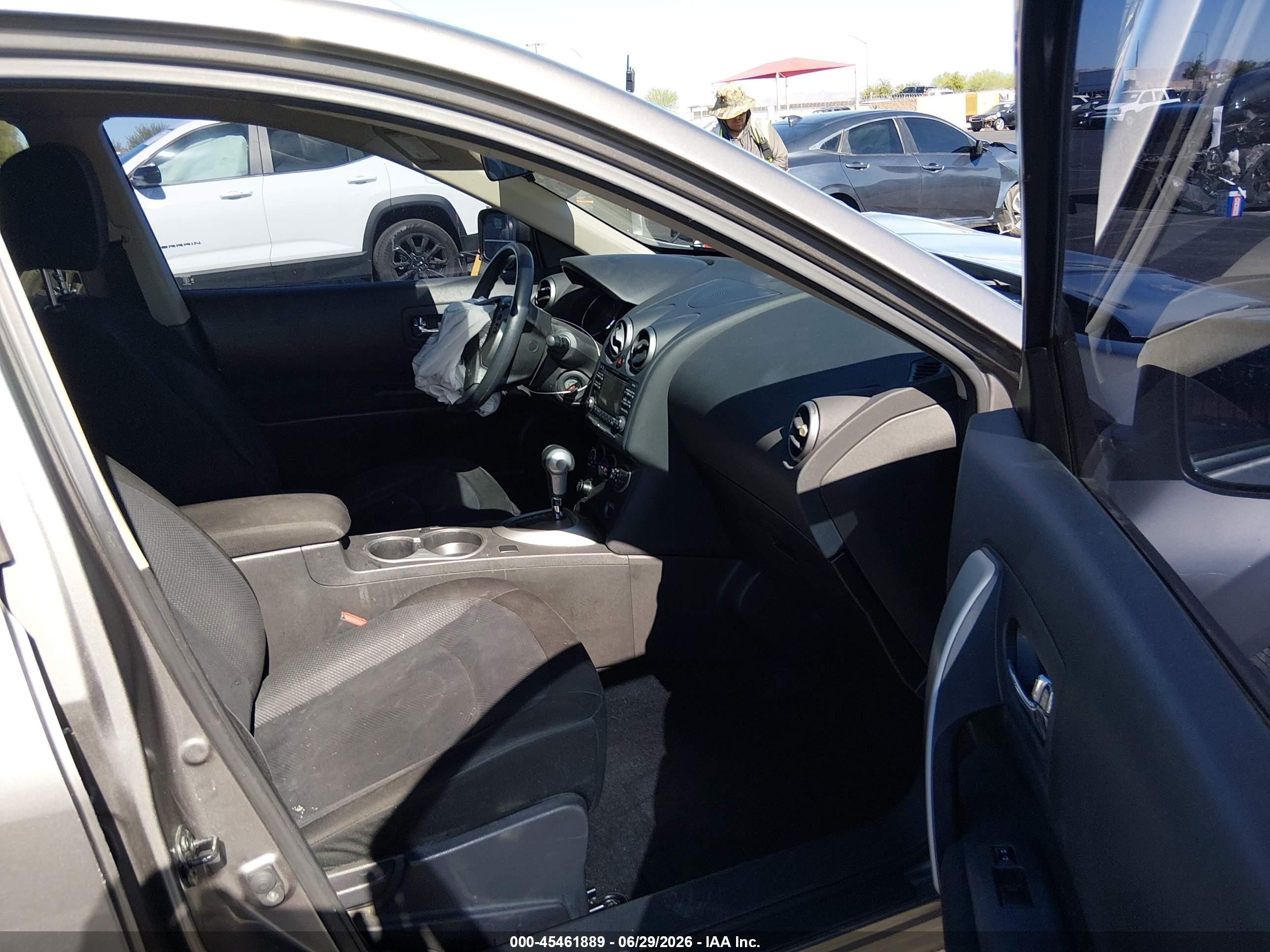 2015 Nissan Rogue Select S Серый vin: JN8AS5MT3FW655599
