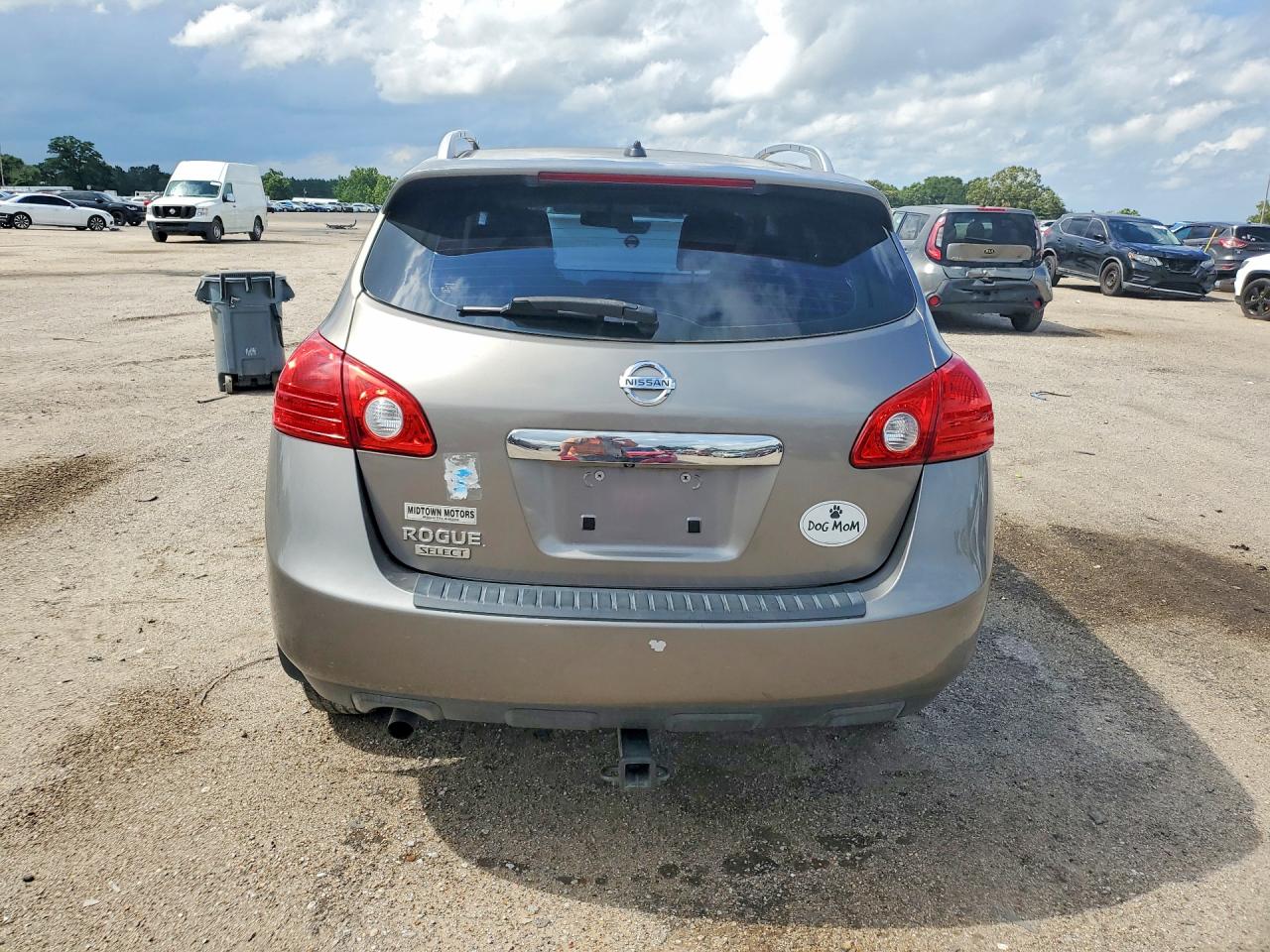 2015 Nissan Rogue Select S Gray vin: JN8AS5MT3FW661399