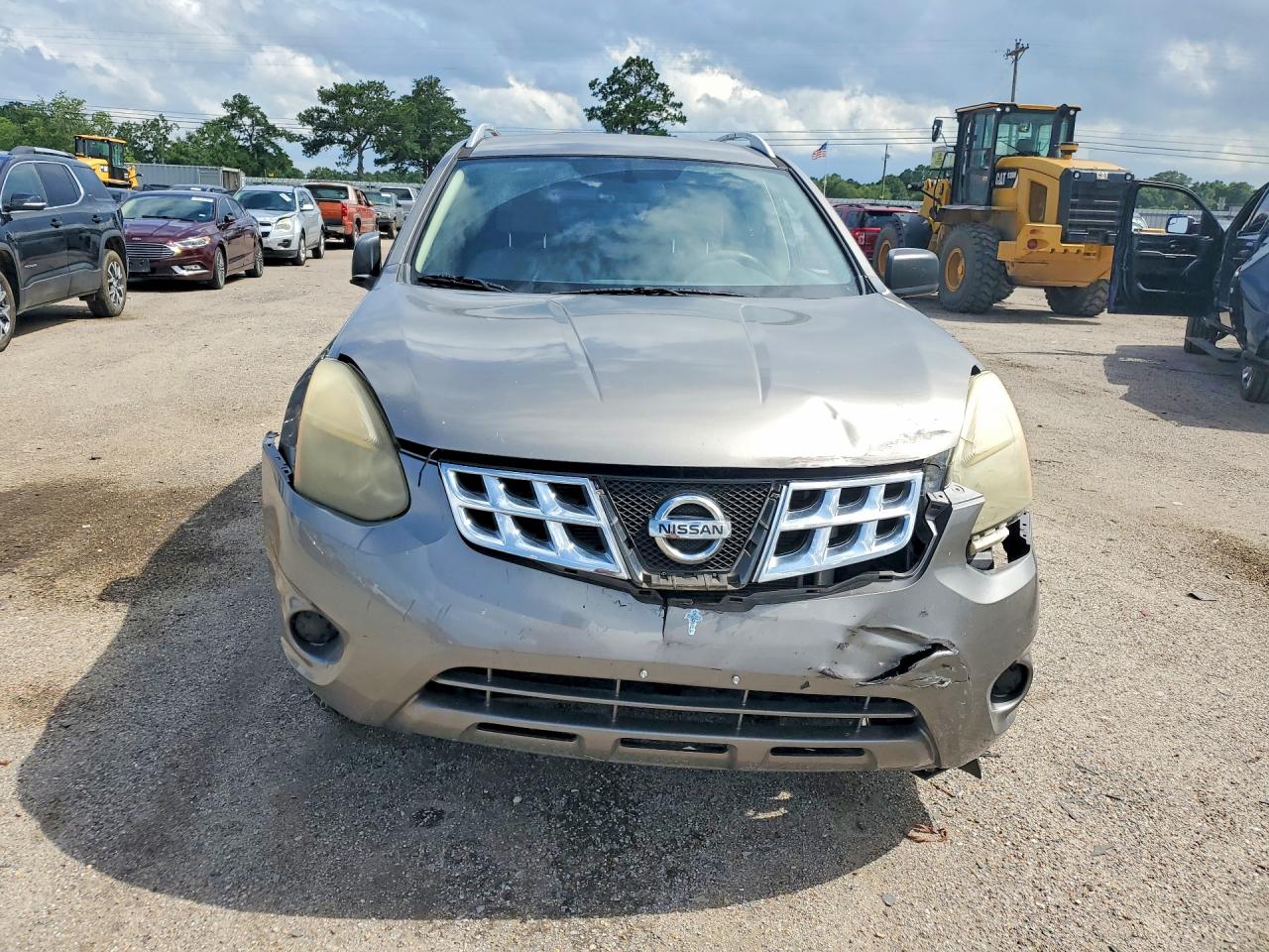 2015 Nissan Rogue Select S Gray vin: JN8AS5MT3FW661399
