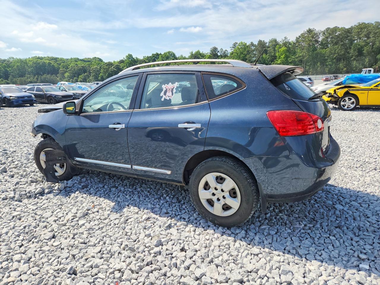 2015 Nissan Rogue Select S Blue vin: JN8AS5MT3FW661466