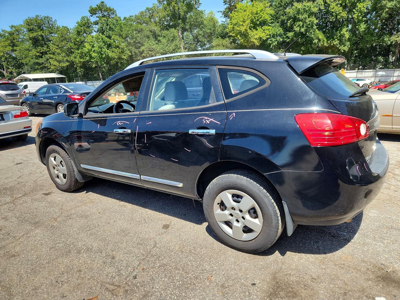2015 Nissan Rogue Select S Black vin: JN8AS5MT3FW662844