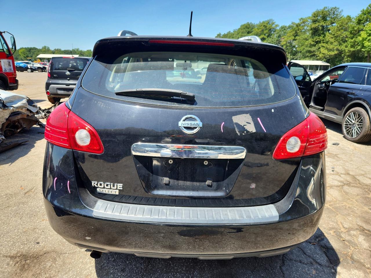 2015 Nissan Rogue Select S Black vin: JN8AS5MT3FW662844