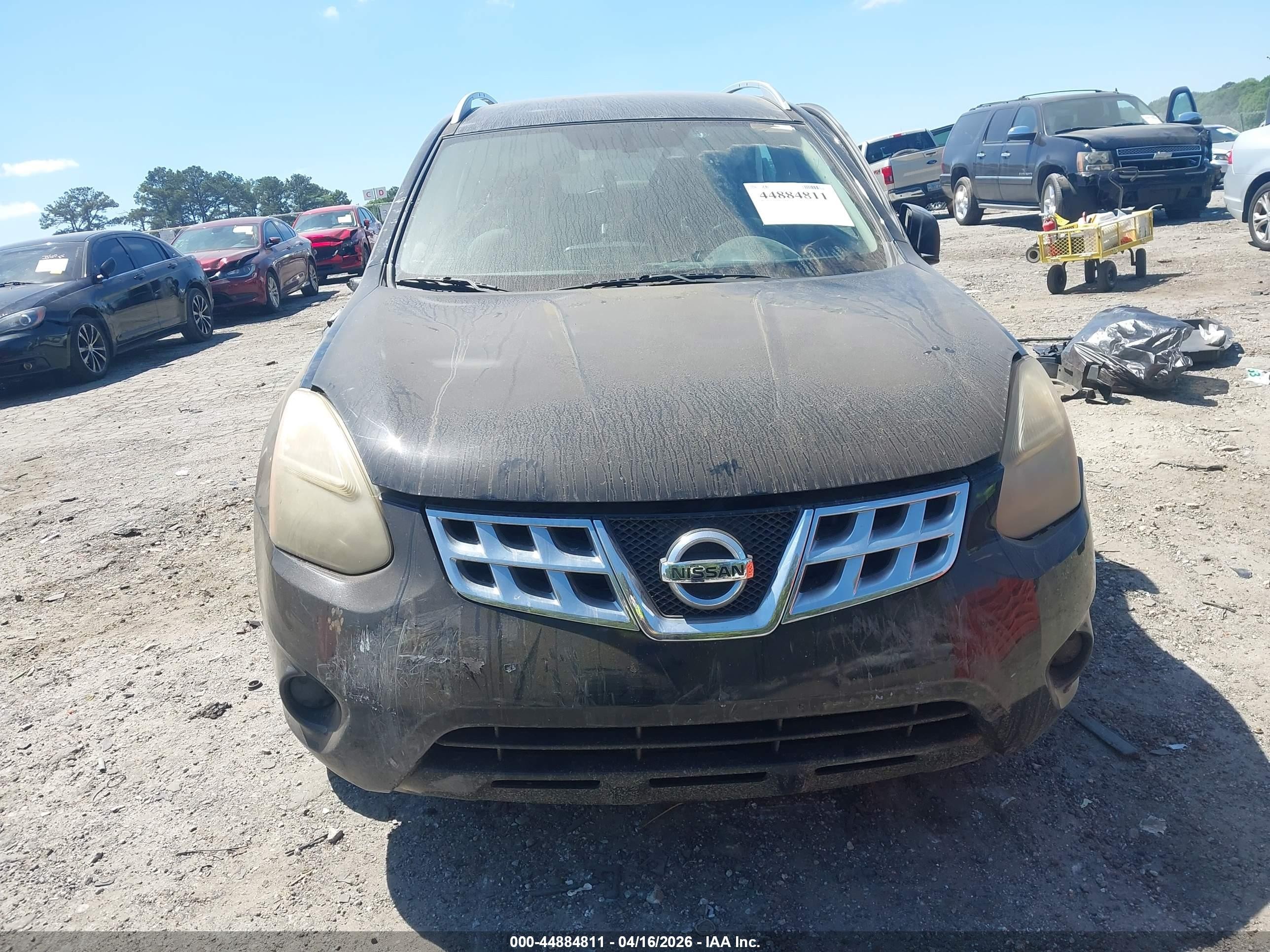 2015 Nissan Rogue Select S Black vin: JN8AS5MT3FW666263