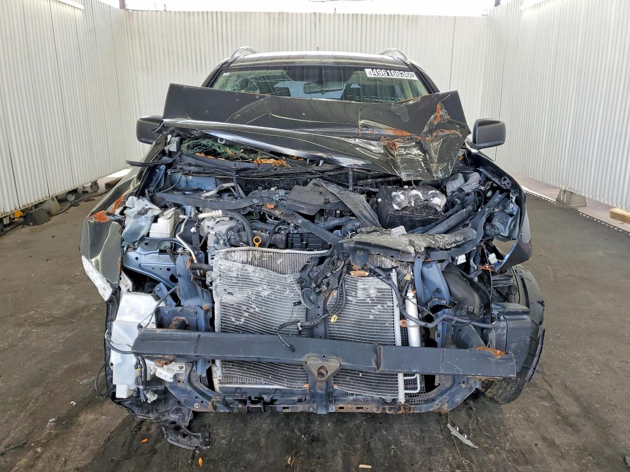 2015 Nissan Rogue Select S Серый vin: JN8AS5MT3FW666599